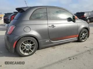 2014 FIAT 500e with VIN 3C3CFFGE0ET175976, listed as a Copart auction lot 86315054 with 81,717 mi miles and Salvage Title. Bid and sale history available at carsss.com. Image 3.