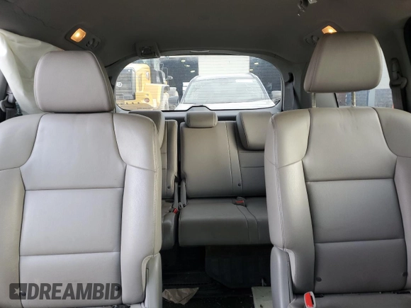 2014 Honda Odyssey EX-L with VIN 5FNRL5H62EB052131, listed as a Copart auction lot 49356065 with 138,551 mi miles and Salvage Title. Bid and sale history available at DreamBid. Image 10.