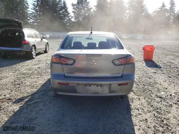 2015 Mitsubishi Lancer ES with VIN JA32U2FU5FU009232, listed as a Copart auction lot 53818605 with 139,296 mi miles and Salvage Title. Bid and sale history available at carsss.com. Image 6.