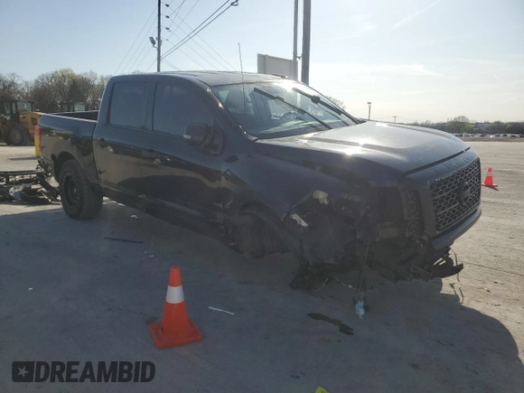 2018 Nissan Titan SV with VIN 1N6AA1E57JN545173, listed as a Copart auction lot 51579155 with 165,786 mi miles and Non repairable. Bid and sale history available at DreamBid. Image 4.