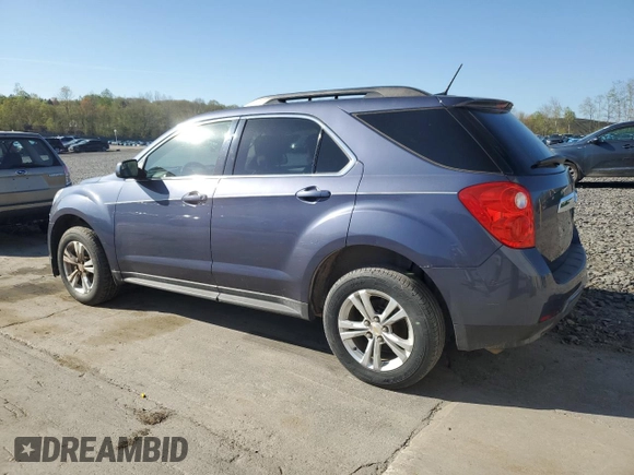 2013 Chevrolet Equinox LT with VIN 2GNALDEK3D6195061, listed as a Copart auction lot 54718985 with 110,128 mi miles and Clean Title. Bid and sale history available at DreamBid. Image 2.