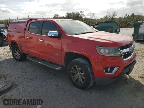 2016 Chevrolet Colorado 4WD LT with VIN 1GCGTCE37G1121820, listed as a Copart auction lot 47380275 with 188,535 mi miles and Salvage Title. Bid and sale history available at carsss.com. Image 4.