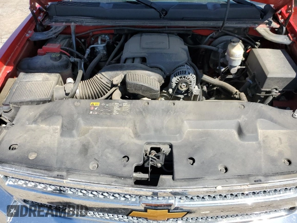 2013 Chevrolet Silverado 1500 LT with VIN 3GCPKSE72DG370233, listed as a Copart auction lot 52311775 with 107,296 mi miles and Salvage Title. Bid and sale history available at DreamBid. Image 11.