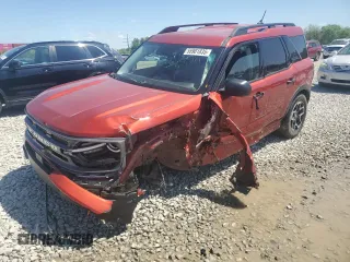 2022 Ford Bronco Sport Big Bend z VIN 3FMCR9B68NRE06667, wystawiony jako Copart lot #55901835 z przebiegiem 39 274 mil mil oraz Szkoda całkowita • Salvage title. Historia ofert i sprzedaży dostępna na DreamBid. Obrazek 1.