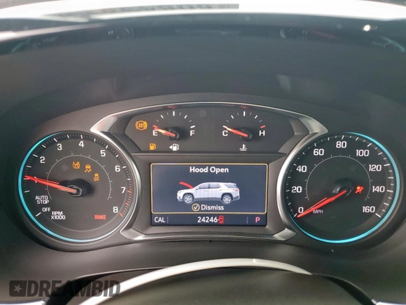 2022 Chevrolet Traverse LT Cloth z VIN 1GNERGKW1NJ188428, wystawiony jako Copart lot #60849315 z przebiegiem 24 246 mil mil oraz Szkoda całkowita • Salvage title. Historia ofert i sprzedaży dostępna na DreamBid. Obrazek 9.