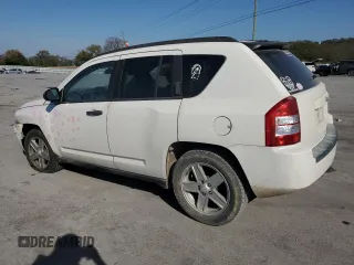 2007 Jeep Compass Sport with VIN 1J8FT47047D418703, listed as a Copart auction lot 77315704 with 159,932 mi miles and Salvage Title. Bid and sale history available at carsss.com. Image 2.