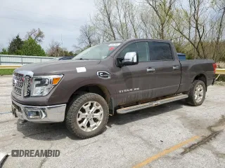 2017 Nissan Titan Pro-4X z VIN 1N6BA1F49HN514382, wystawiony jako Copart lot #52822905 z przebiegiem 123 787 mil mil oraz Szkoda całkowita • Salvage title. Historia ofert i sprzedaży dostępna na DreamBid. Obrazek 1.