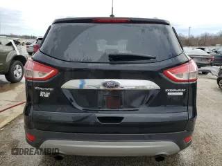2016 Ford Escape Titanium with VIN 1FMCU0JX8GUA19696, listed as a Copart auction lot 46294145 with 99,165 mi miles and Salvage Title. Bid and sale history available at carsss.com. Image 6.