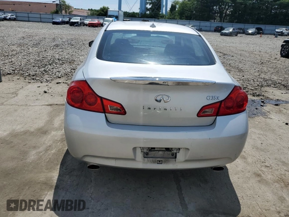 2007 Infiniti G35 G35x with VIN JNKBV61F97M823964, listed as a Copart auction lot 64600044 with 209,018 mi miles and Salvage Title. Bid and sale history available at DreamBid. Image 6.