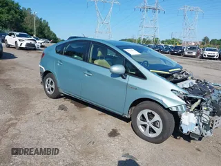 2014 Toyota Prius Four with VIN JTDKN3DU7E1830534, listed as a IAAI auction lot 42523982 with 122,631 mi miles and . Bid and sale history available at DreamBid. Image 1.