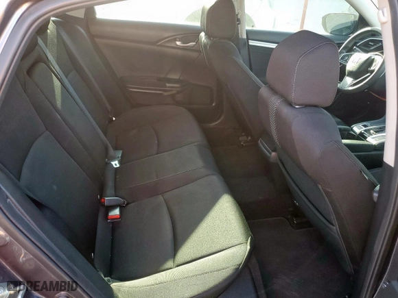 2017 Honda Civic Sedan EX with VIN 19XFC2F71HE071440, listed as a Copart auction lot 53755715 with 50,623 mi miles and Salvage Title. Bid and sale history available at carsss.com. Image 10.