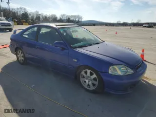 2000 Honda Civic Si with VIN 1HGEM1159YL104380, listed as a Copart auction lot 45902095 with 152,101 mi miles and Clean Title. Bid and sale history available at carsss.com. Image 4.
