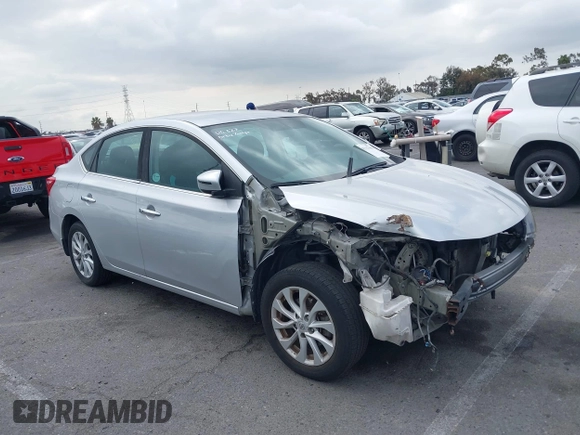2019 Nissan Sentra S with VIN 3N1AB7APXKY288818, listed as a IAAI auction lot 42137996 with 90,739 mi miles and . Bid and sale history available at DreamBid. Image 1.