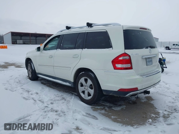 2012 Mercedes-Benz GL-Class GL 450 with VIN 4JGBF7BE1CA778228, listed as a IAAI auction lot 41600173 with 115,605 mi miles. Bid and sale history available at carsss.com. Image 3.