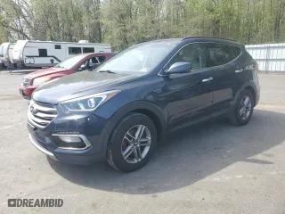 2017 Hyundai Santa Fe Sport 2.4L with VIN 5XYZUDLB4HG418714, listed as a Copart auction lot 54728775 with 124,267 mi miles and Clean Title. Bid and sale history available at carsss.com. Image 1.