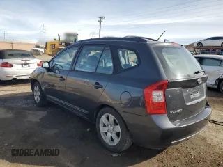 2007 Kia Rondo LX Base with VIN KNAFG525277079813, listed as a Copart auction lot 45020105 with 71,785 mi miles and Salvage Title. Bid and sale history available at carsss.com. Image 2.