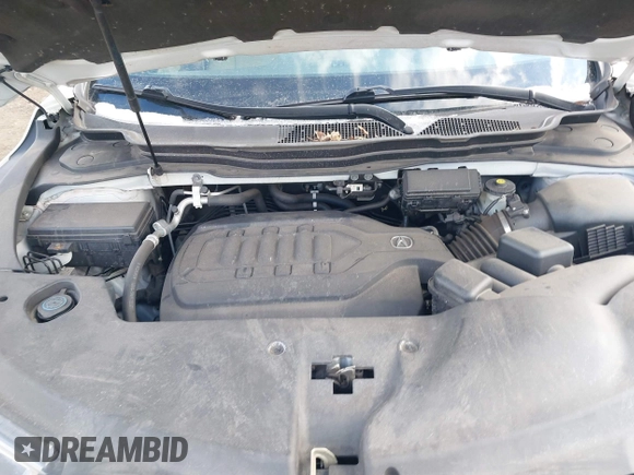2017 Acura MDX with VIN 5J8YD4H36HL008483, listed as a IAAI auction lot 41404900 with 89,934 mi miles. Bid and sale history available at carsss.com. Image 10.