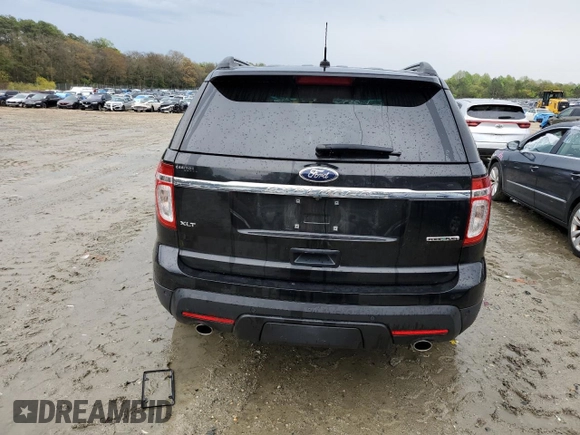 2013 Ford Explorer XLT with VIN 1FM5K7D8XDGA98519, listed as a Copart auction lot 52680715 with 139,684 mi miles and Salvage Title. Bid and sale history available at DreamBid. Image 6.