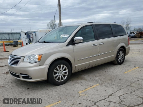 2015 Chrysler Town & Country Limited Platinum with VIN 2C4RC1GGXFR663050, listed as a Copart auction lot 51979195 with 223,330 mi miles and Clean Title. Bid and sale history available at carsss.com. Image 1.