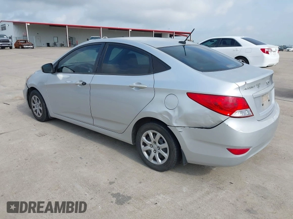 2012 Hyundai Accent GLS with VIN KMHCT4AE7CU252553, listed as a IAAI auction lot 42100914 with 232,705 mi miles. Bid and sale history available at carsss.com. Image 3.