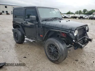 2013 Jeep Wrangler Sport with VIN 1C4AJWAG1DL538730, listed as a Copart auction lot 58784905 with 145,477 mi miles and Salvage title. Bid and sale history available at DreamBid. Image 4.