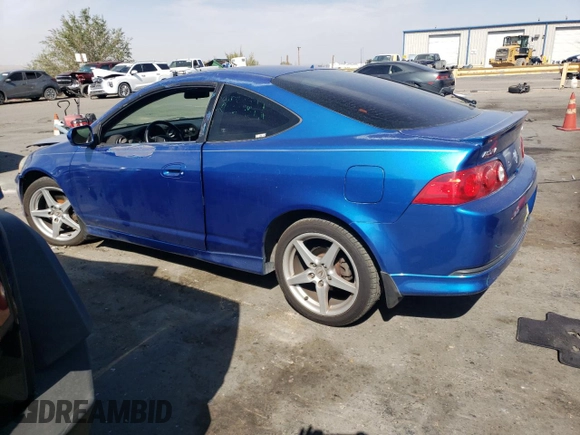 2006 Acura RSX Type-S Leather with VIN JH4DC53056S013114, listed as a Copart auction lot 76320304 with 176,736 mi miles and Salvage Title. Bid and sale history available at carsss.com. Image 2.