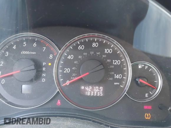 2008 Subaru Outback Limited с VIN 4S4BP62C287356298, выставлен на аукционе IAAI как лот 42279306 с пробегом 183 335 миль миль и . История ставок и продаж доступна на DreamBid. Изображение 7.