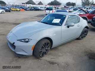 2024 Mazda MX-5 Miata RF Grand Touring with VIN JM1NDAM76R0602860, listed as a IAAI auction lot 41346197 with 1,891 mi miles. Bid and sale history available at carsss.com. Image 17.