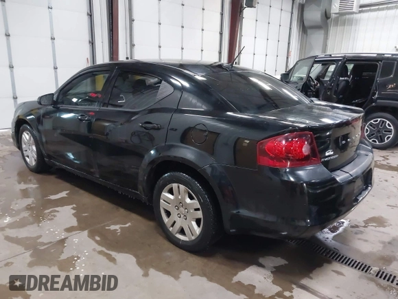 2012 Dodge Avenger SE with VIN 1C3CDZAB7CN115308, listed as a IAAI auction lot 41332696 with 84,006 mi miles and . Bid and sale history available at DreamBid. Image 3.