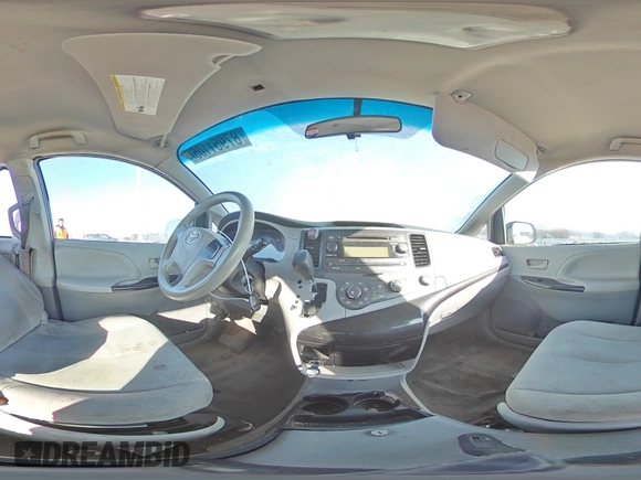 2013 Toyota Sienna L with VIN 5TDZK3DC7DS289422, listed as a Copart auction lot 87951105 with 183,949 mi miles and Salvage Title. Bid and sale history available at carsss.com. Image 14.