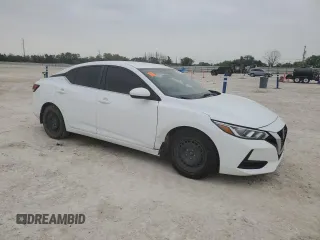 2020 Nissan Sentra S with VIN 3N1AB8BV9LY301210, listed as a Copart auction lot 50958345 with 96,299 mi miles and Salvage Title. Bid and sale history available at DreamBid. Image 4.