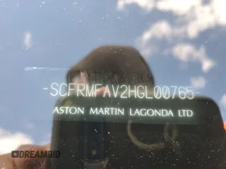 2017 Aston Martin DB11 z VIN SCFRMFAV2HGL00765, wystawiony jako Copart lot #79288034 z przebiegiem Nie podano mil oraz Nie do naprawy. Historia ofert i sprzedaży dostępna na DreamBid. Obrazek 13.