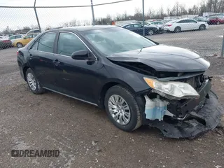 2012 Toyota Camry L with VIN 4T1BF1FK1CU608754, listed as a IAAI auction lot 41844993 with 153,747 mi miles. Bid and sale history available at carsss.com. Image 1.