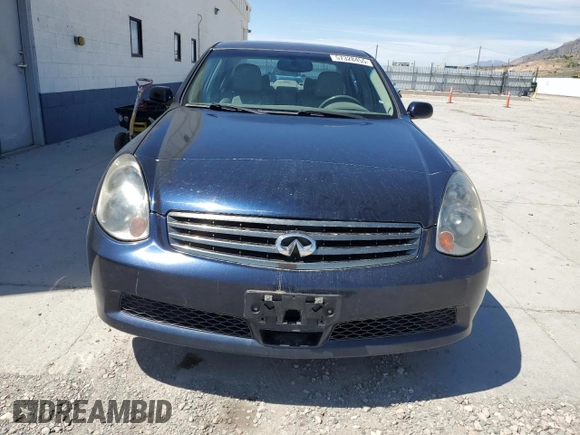 2005 Infiniti G35 z VIN JNKCV51F85M311818, wystawiony jako Copart lot #57328455 z przebiegiem 112 614 mil mil oraz Czysty tytuł • Clean title. Historia ofert i sprzedaży dostępna na DreamBid. Obrazek 5.