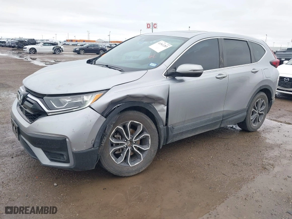 2020 Honda CR-V EX-L with VIN 7FARW1H80LE019499, listed as a IAAI auction lot 41561283 with 58,253 mi miles. Bid and sale history available at carsss.com. Image 17.