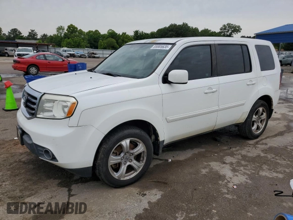 2012 Honda Pilot EX-L with VIN 5FNYF3H50CB042709, listed as a Copart auction lot 55885635 with 151,821 mi miles and Clean Title. Bid and sale history available at DreamBid. Image 1.