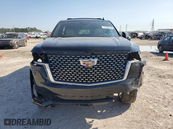 2023 Cadillac Escalade z VIN 1GYS3KKL3PR106736, wystawiony jako Copart lot #77648144 z przebiegiem 47 491 mil mil oraz Nie do naprawy • Non repairable. Historia ofert i sprzedaży dostępna na DreamBid. Obrazek 5.