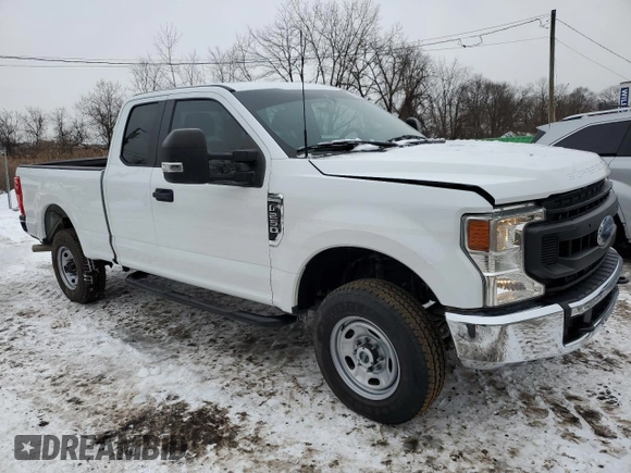 2022 Ford F-250 XL with VIN 1FT7X2B62NEE91107, listed as a Copart auction lot 53839685 with 64,461 mi miles and Non Repairable. Bid and sale history available at DreamBid. Image 4.