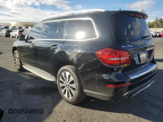 2018 Mercedes-Benz GLS 450 z VIN 4JGDF6EE1JB125310, wystawiony jako Copart lot #87631765 z przebiegiem 143 399 mil mil oraz Szkody całkowita. Historia ofert i sprzedaży dostępna na DreamBid. Obrazek 2.