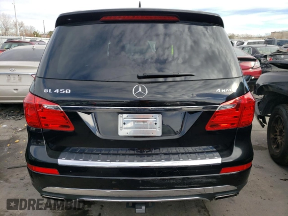 2014 Mercedes-Benz GL 450 with VIN 4JGDF7CE6EA320565, listed as a Copart auction lot 89078905 with 115,403 mi miles and Non repairable. Bid and sale history available at DreamBid. Image 6.