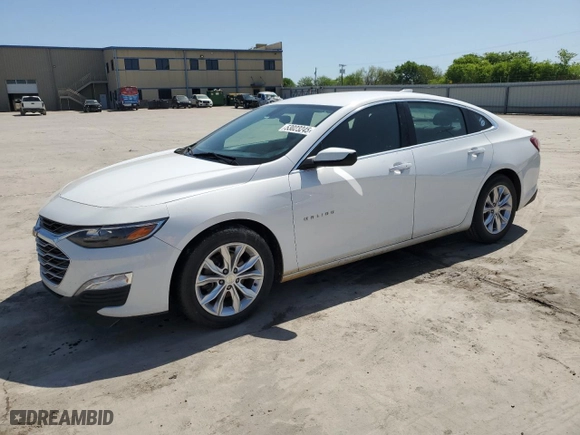 2020 Chevrolet Malibu LT with VIN 1G1ZD5ST6LF109587, listed as a Copart auction lot 53023245 with 191,601 mi miles and Clean Title. Bid and sale history available at carsss.com. Image 1.