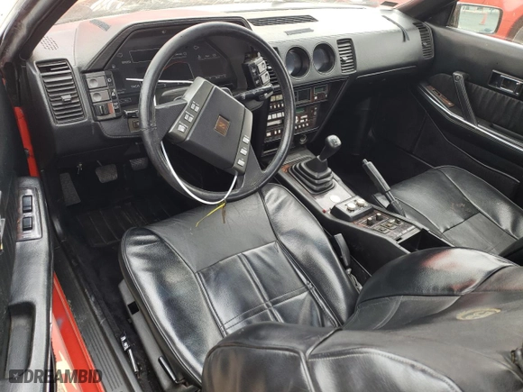 1984 Nissan 300ZX with VIN JN1CZ14SXEX009648, listed as a Copart auction lot 56090024 with NaN miles and Salvage Title. Bid and sale history available at carsss.com. Image 8.