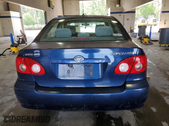 2005 Toyota Corolla CE with VIN 2T1BR30E75C436384, listed as a Copart auction lot 55568545 with 177,401 mi miles and Clean Title. Bid and sale history available at DreamBid. Image 6.