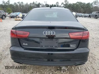2018 Audi A6 Premium Plus with VIN WAUG3AFC9JN043198, listed as a Copart auction lot 47135845 with 61,126 mi miles and Salvage Title. Bid and sale history available at carsss.com. Image 6.