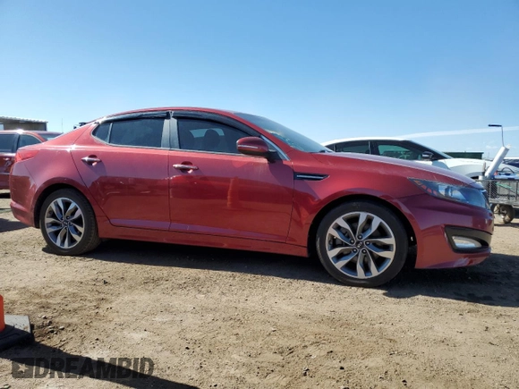 2013 Kia Optima SX with VIN 5XXGR4A65DG241412, listed as a Copart auction lot 57343585 with 178,366 mi miles and Clean title. Bid and sale history available at DreamBid. Image 4.