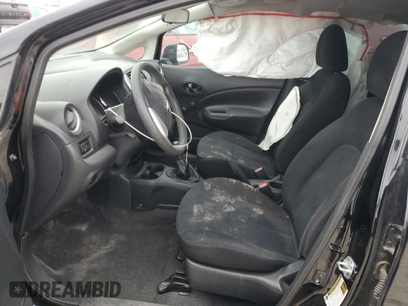 2014 Nissan Note S with VIN 3N1CE2CP6EL360079, listed as a Copart auction lot 50727085 with Not Provided miles and Salvage Title. Bid and sale history available at DreamBid. Image 7.
