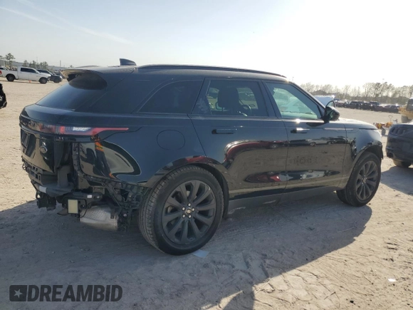 2019 Land Rover Range Rover Velar R-Dynamic SE with VIN SALYL2EX0KA216321, listed as a Copart auction lot 48216415 with 113,947 mi miles and Salvage Title. Bid and sale history available at carsss.com. Image 3.