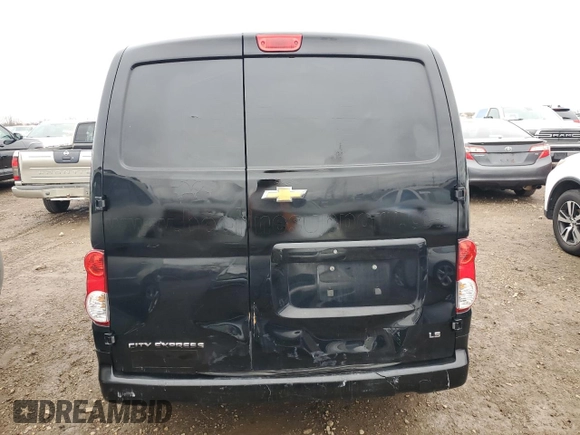 2015 Chevrolet City Express Cargo LS with VIN 3N63M0YN9FK698916, listed as a Copart auction lot 80169864 with 140,853 mi miles and Salvage Title. Bid and sale history available at DreamBid. Image 6.
