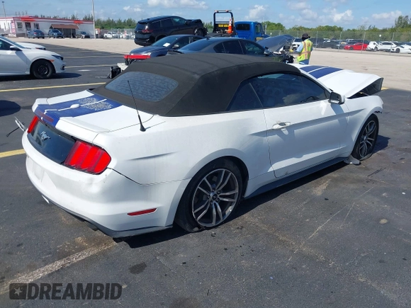 2016 Ford Mustang EcoBoost Premium with VIN 1FATP8UH1G5274690, listed as a IAAI auction lot 42549907 with 81,279 mi miles and . Bid and sale history available at DreamBid. Image 4.