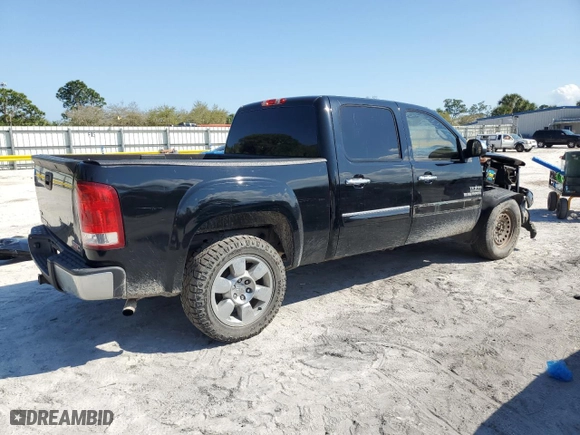 2011 GMC Sierra 1500 SLE with VIN 3GTP1VE01BG385343, listed as a Copart auction lot 47355705 with 183,285 mi miles and Salvage Title. Bid and sale history available at carsss.com. Image 3.